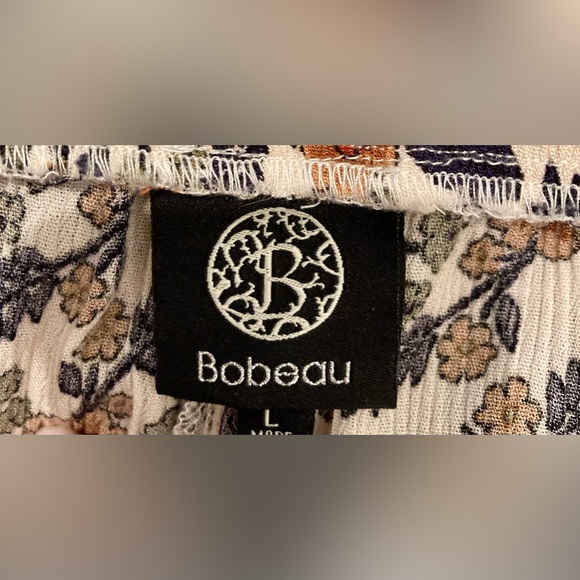 Ankle length floral skirt.  Sz Large - Picture 4 of 4